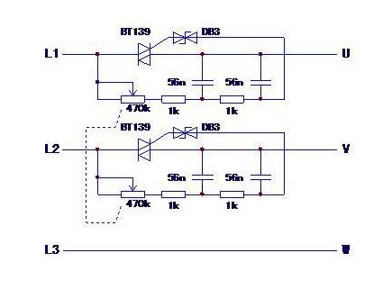 力矩電機控制器原理圖